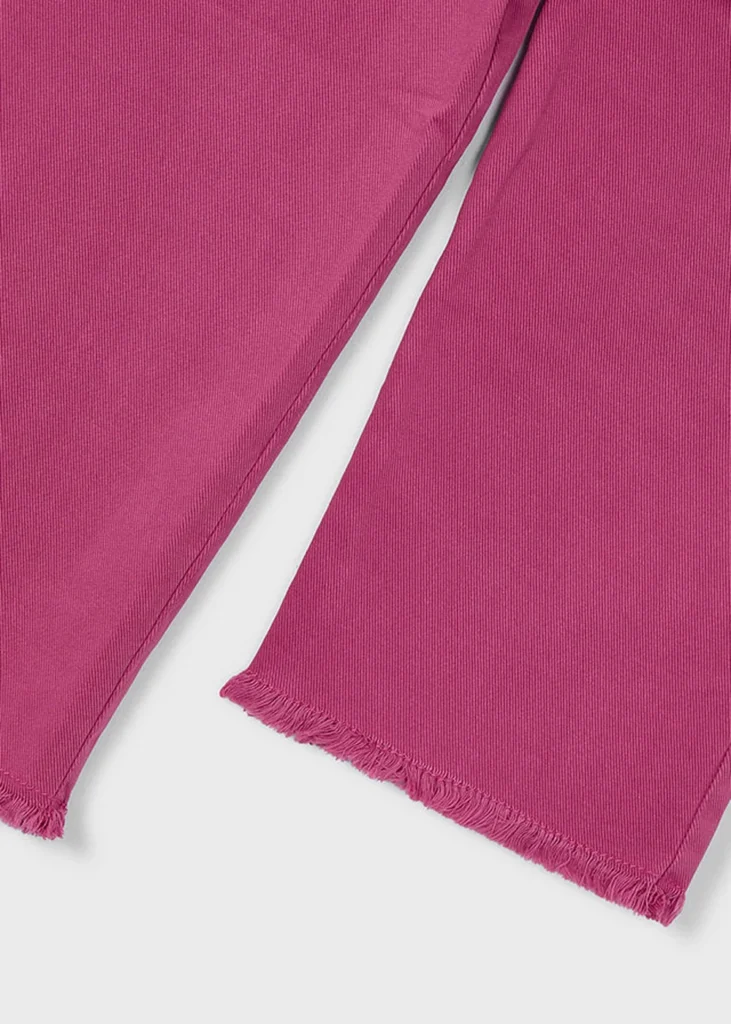 mayoral Παντελονι καπαρντινε wide leg 26 3588 26 Ροδοπέταλο