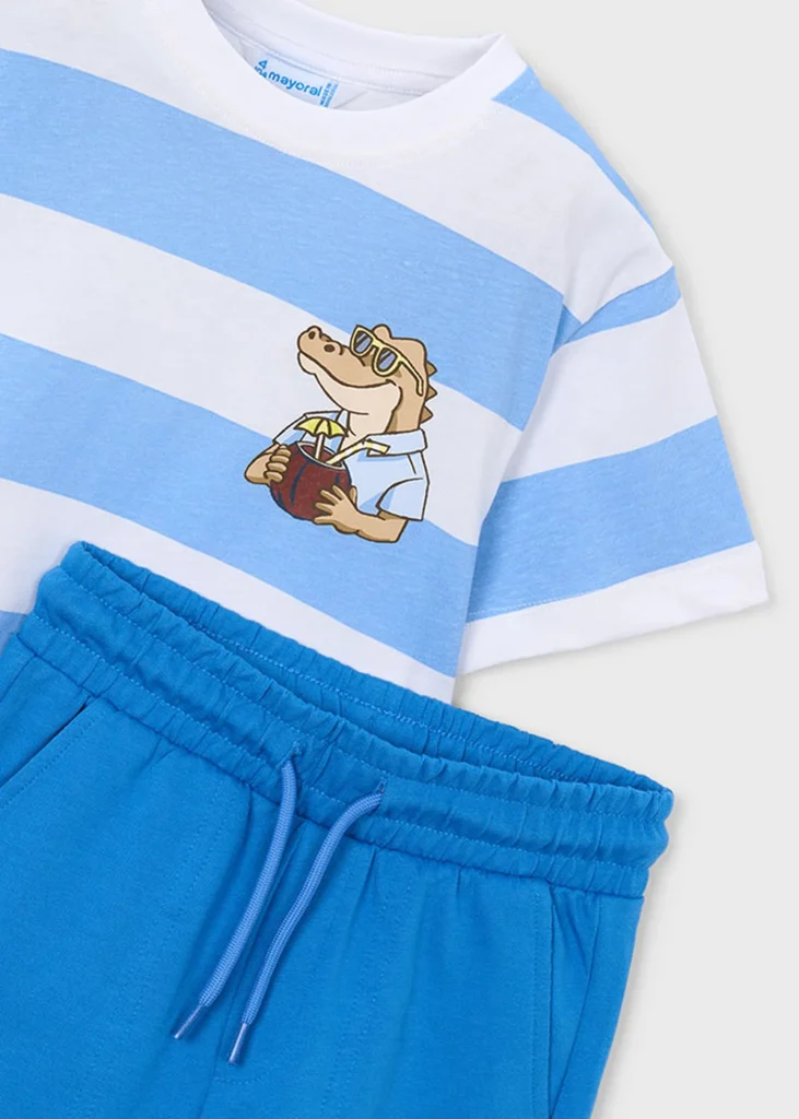 mayoral Σετ μακο good vibes 26 3602 23 Ροδακινί