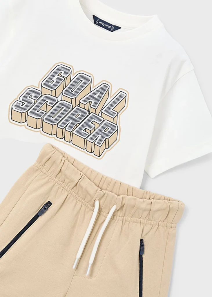 mayoral Σετ μακο φερμουαρ 26 3606 48 Κρεμ / Ναυτικό μπλε