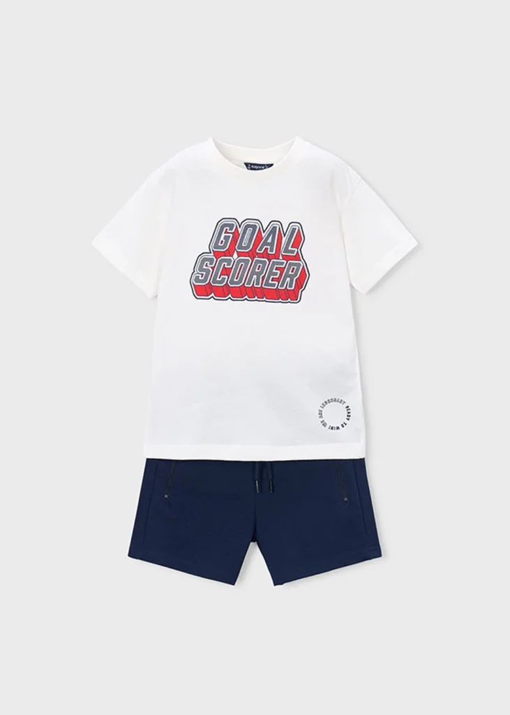 mayoral Σετ μακο φερμουαρ 26 3606 48 Κρεμ / Ναυτικό μπλε