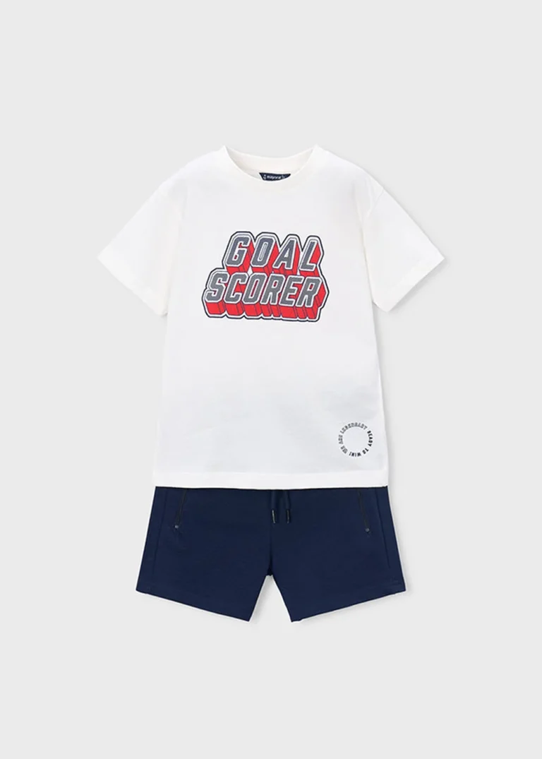 mayoral Σετ μακο φερμουαρ 26 3606 48 Κρεμ / Ναυτικό μπλε