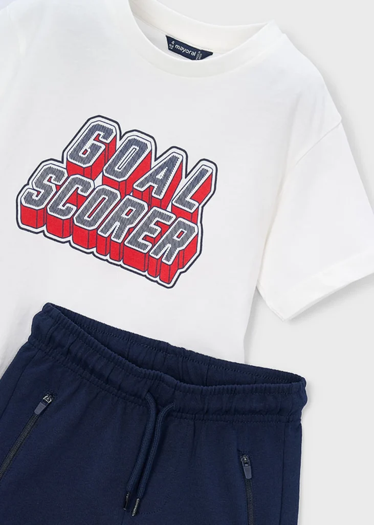 mayoral Σετ μακο φερμουαρ 26 3606 48 Κρεμ / Ναυτικό μπλε