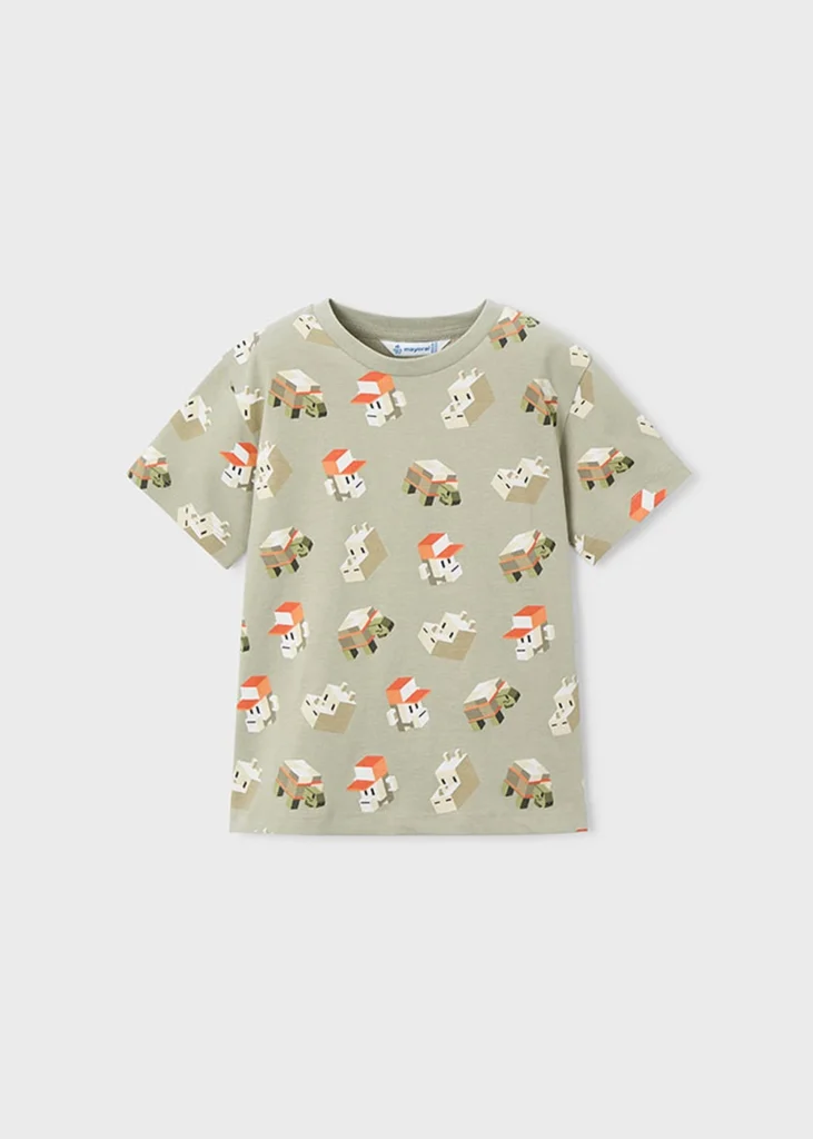 mayoral Σετ μακο 2 μπλουζες 26 3609 56 Πράσινο