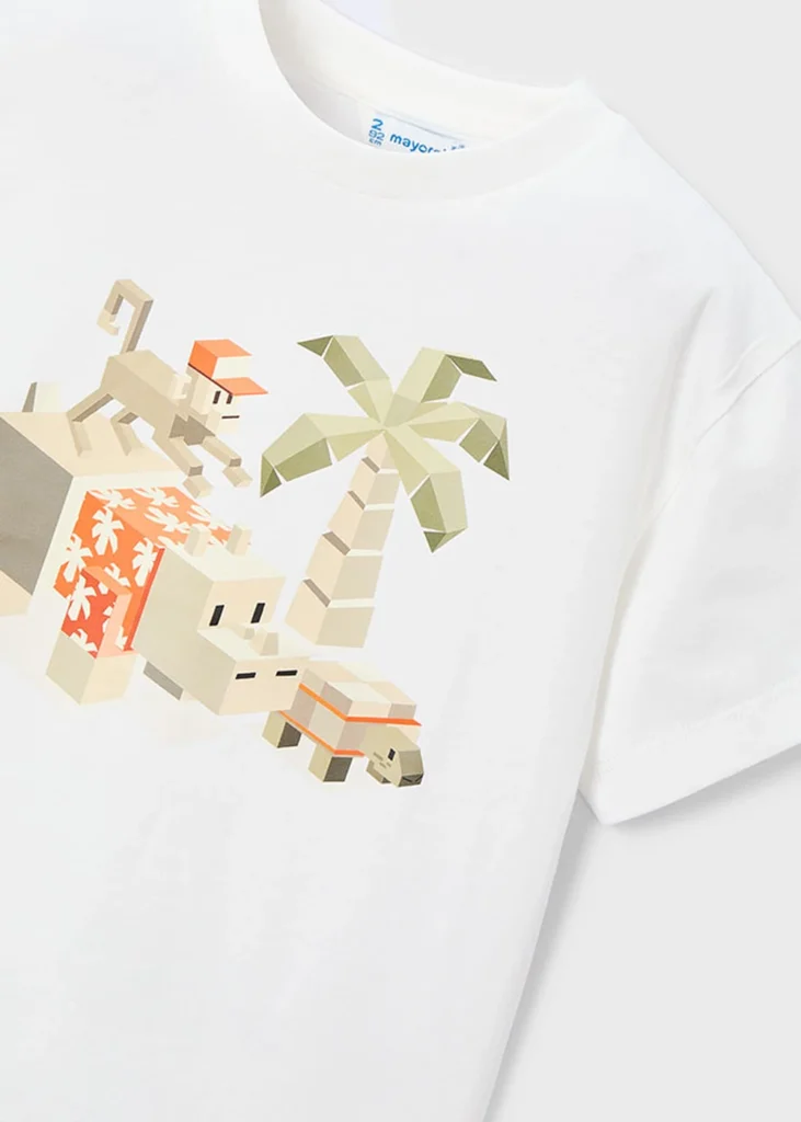 mayoral Σετ μακο 2 μπλουζες 26 3609 56 Πράσινο