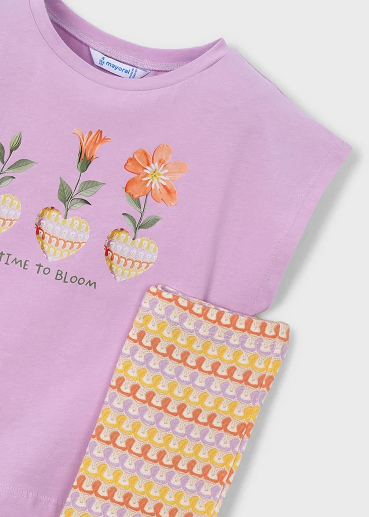 mayoral Σετ κολαν καμπανα 26 3728 60 Λιλά