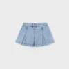 mayoral Φουστα denim φαρδια 26 3905 26 Πετροπλυμένο Τζιν