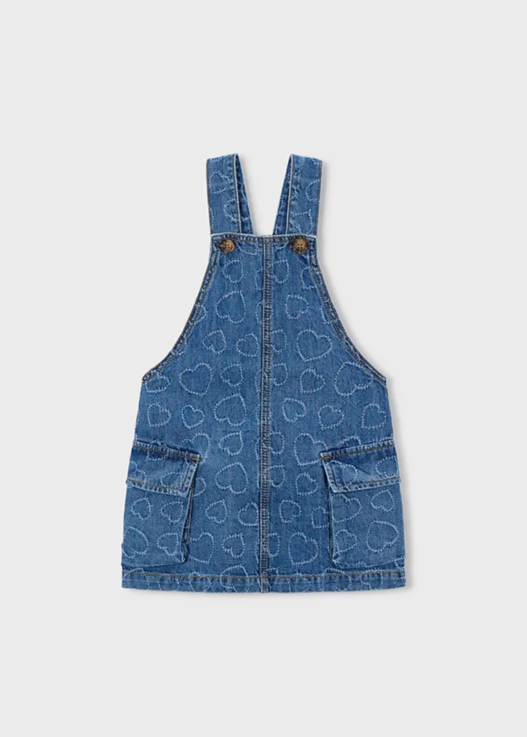 mayoral Φουστα σαλοπετα denim φαρδια 26 3910 78 Καρδιά