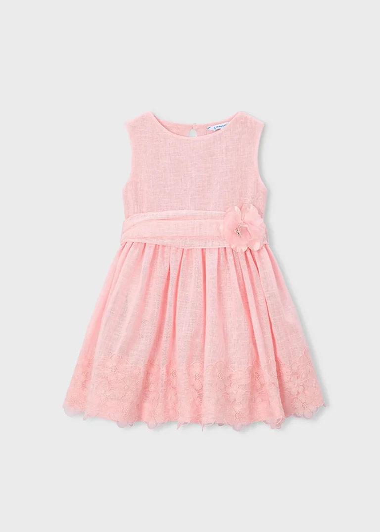 mayoral Φορεμα 26 3914 43 Ροζ απαλό