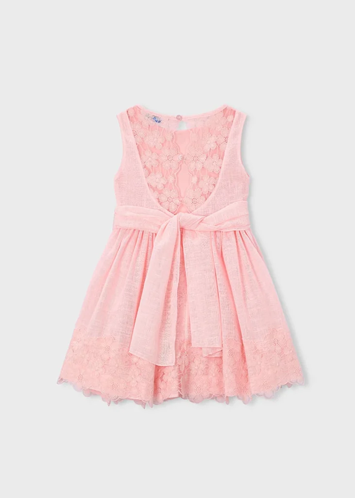 mayoral Φορεμα 26 3914 43 Ροζ απαλό