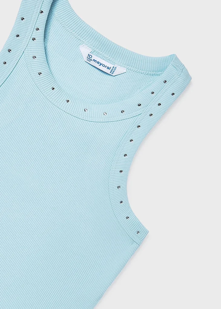 mayoral Μπλουζα τιραντες καναλε 26 6013 23 Γαλάζιο