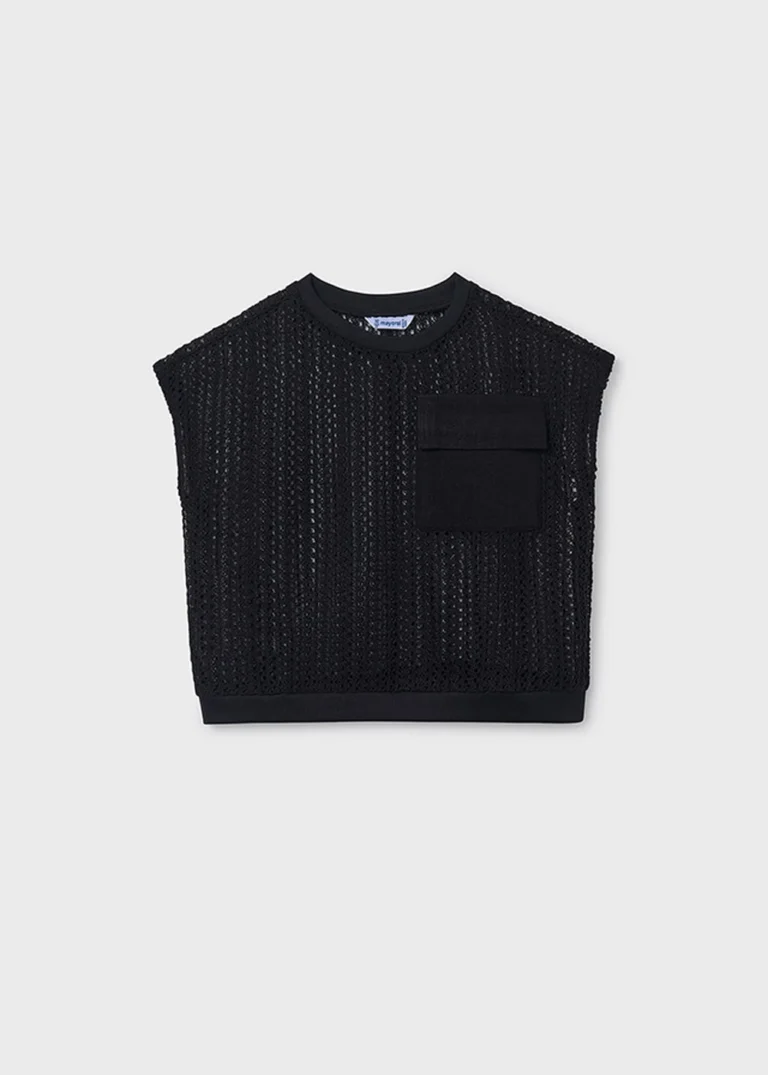 mayoral Διπλο σετ τσεπη 26 6160 62 Μαύρο