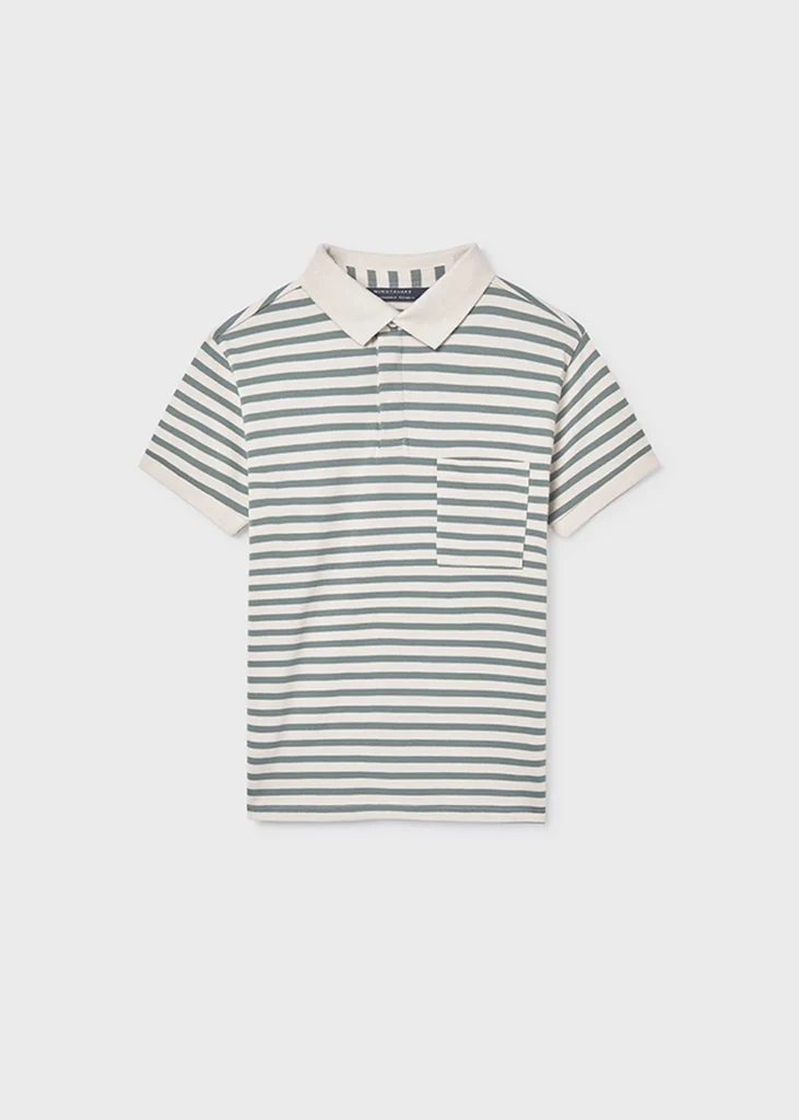 mayoral Πολο κοντομανικο τσεπακι 26 6164 59 Πράσινο ανοιχτό