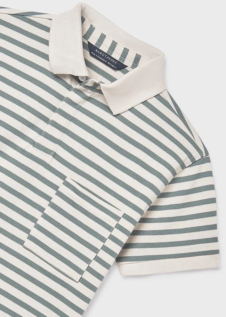 mayoral Πολο κοντομανικο τσεπακι 26 6164 59 Πράσινο ανοιχτό