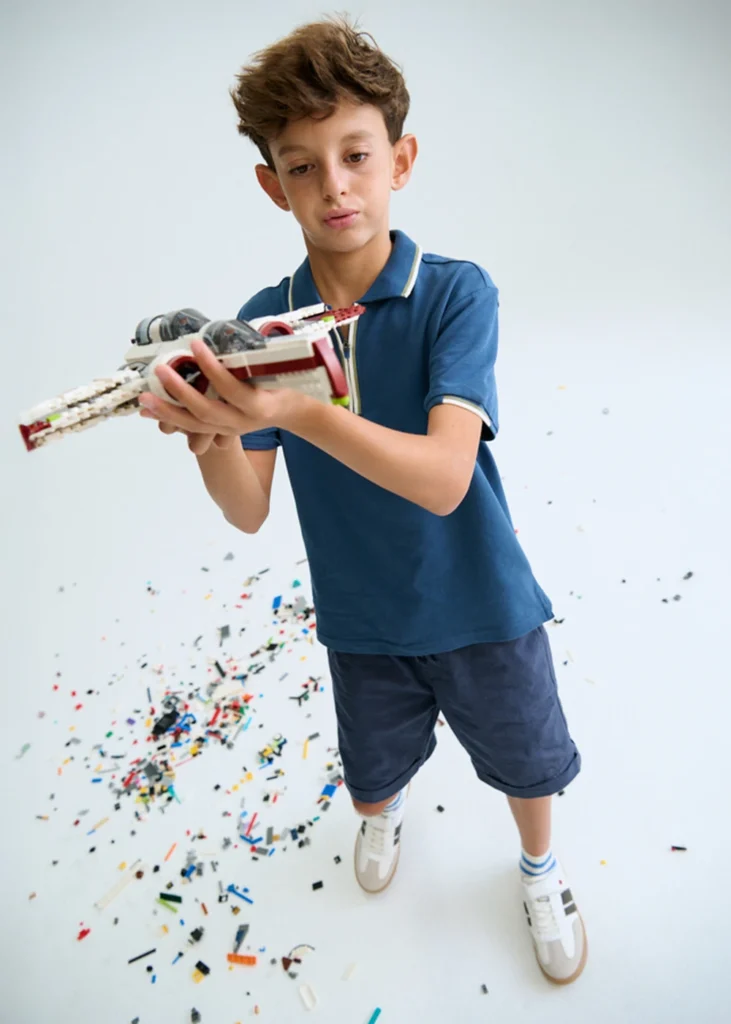 mayoral Πολο κοντομανικο φερμουαρ 26 6166 68 Μπλε σκούρο