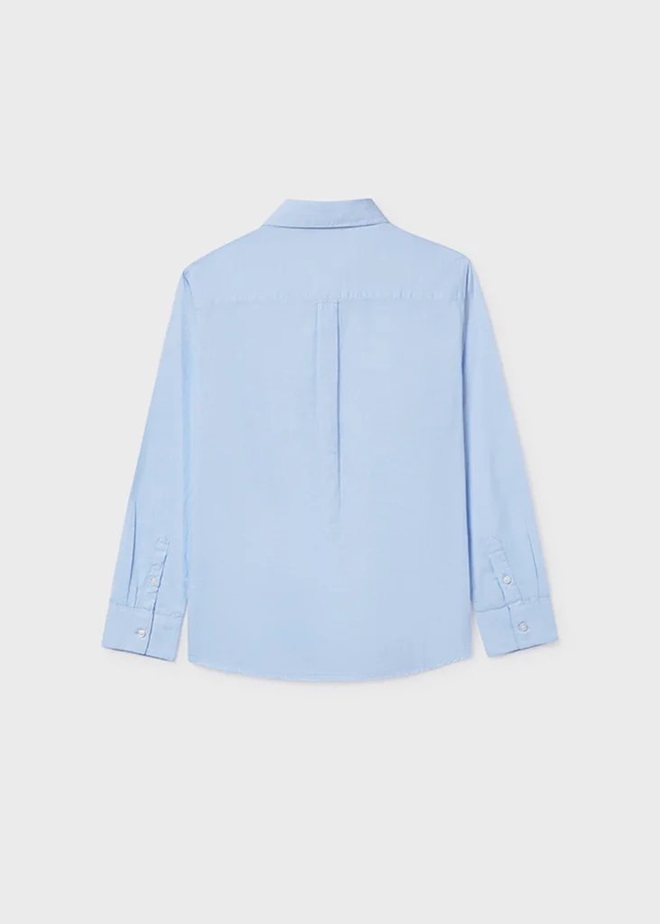 mayoral Πουκαμισο μακρυμανικο γιακας 26 6174 19 Λευκό