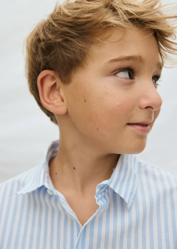 mayoral Πουκαμισο μακρυμανικο γιακας 26 6175 92 Σταμπωτό