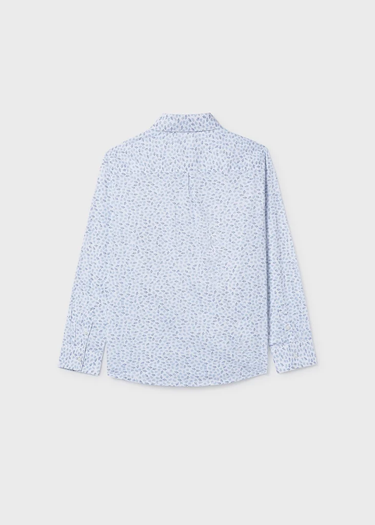 mayoral Πουκαμισο μακρυμανικο γιακας 26 6175 92 Σταμπωτό