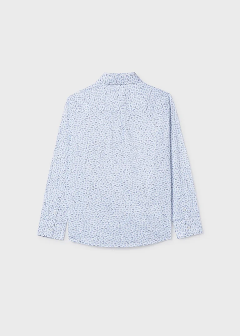 mayoral Πουκαμισο μακρυμανικο γιακας 26 6175 92 Σταμπωτό