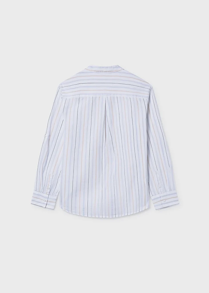 mayoral Πουκαμισο μακ/κο γιακας mao 26 6176 13 Γαλάζιο