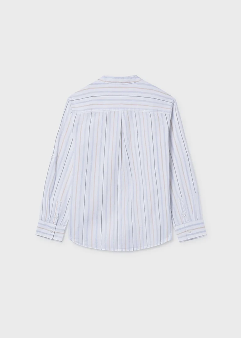 mayoral Πουκαμισο μακ/κο γιακας mao 26 6176 13 Γαλάζιο