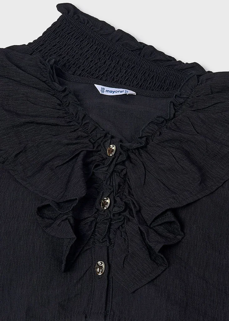 mayoral Σετ σορτς βολαν 26 6207 79 Μαύρο