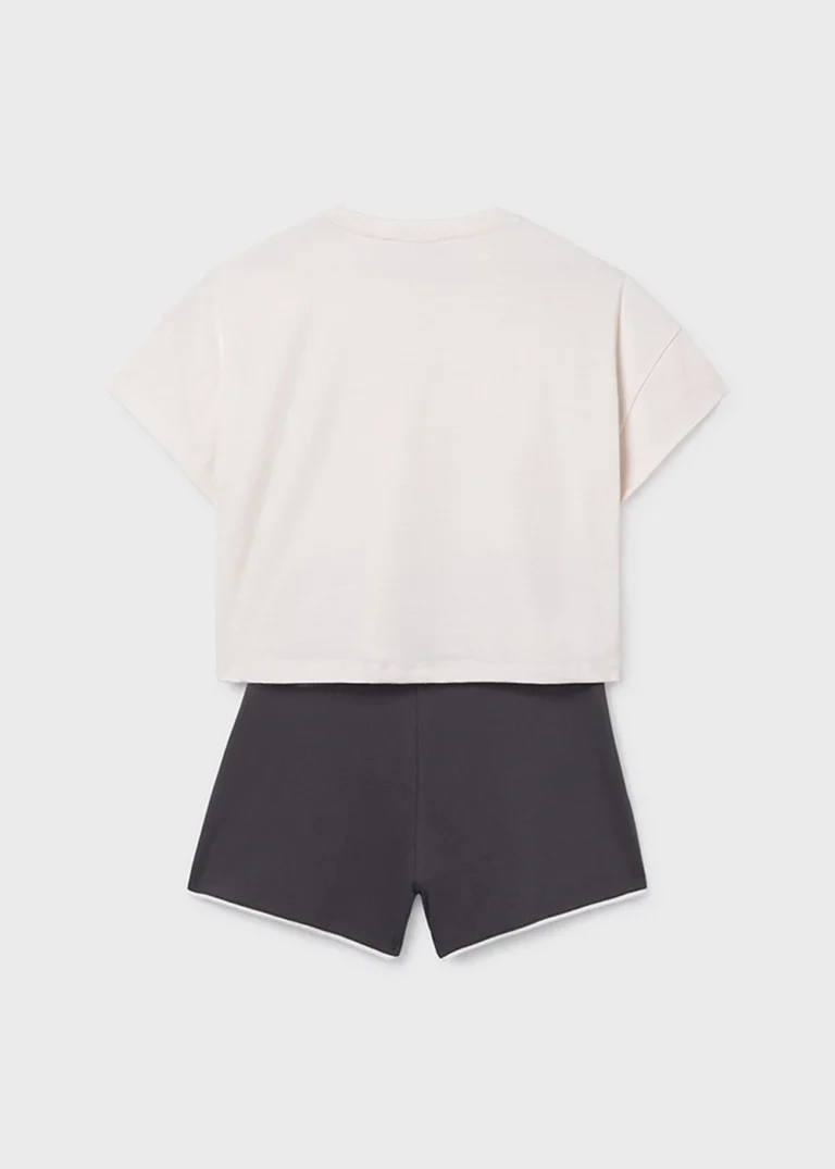 mayoral Σετ σορτς μακο βισκοζη 26 6209 83 Μπεζ σκούρο