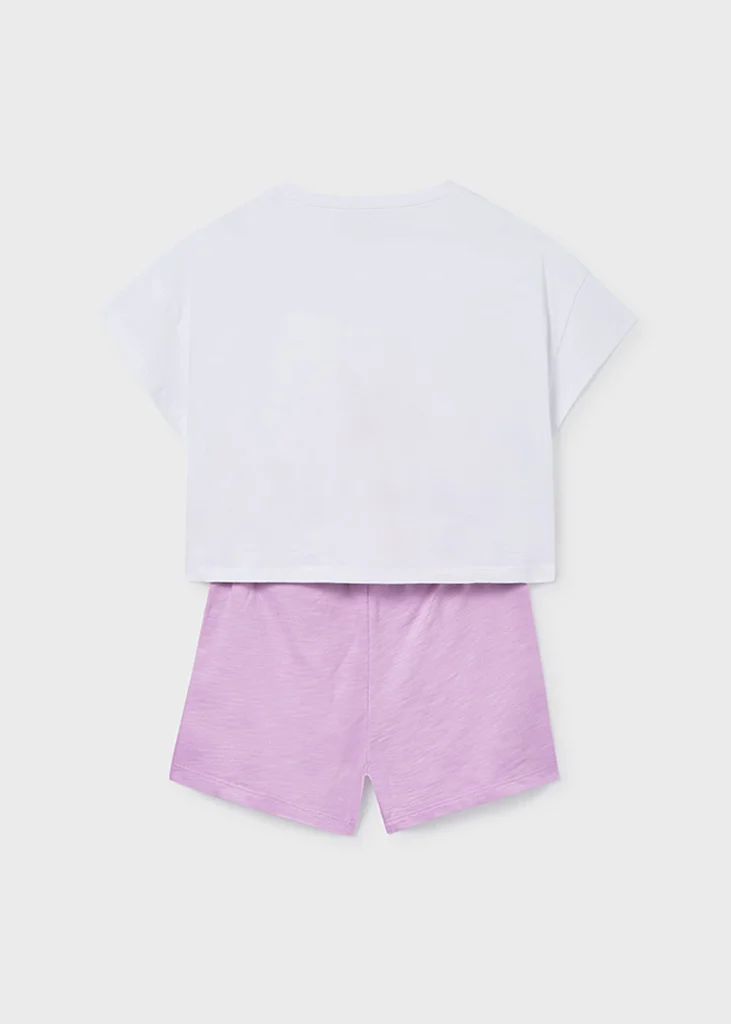 mayoral Σετ σορτς σχεδιο 26 6211 86 Ροζ σομόν