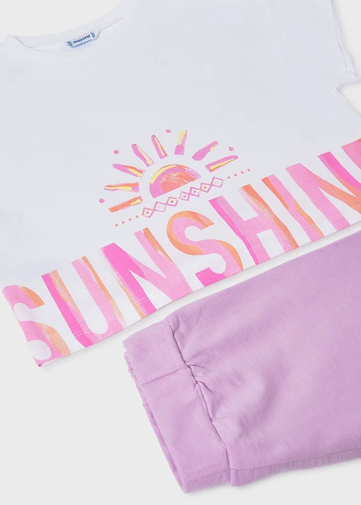 mayoral Σετ σορτς σχεδιο 26 6211 86 Ροζ σομόν