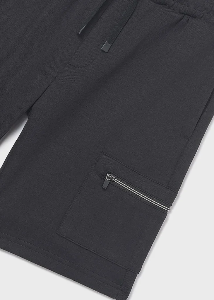 mayoral Βερμουδα interlock φερμουαρ 26 6219 37 Μαύρο