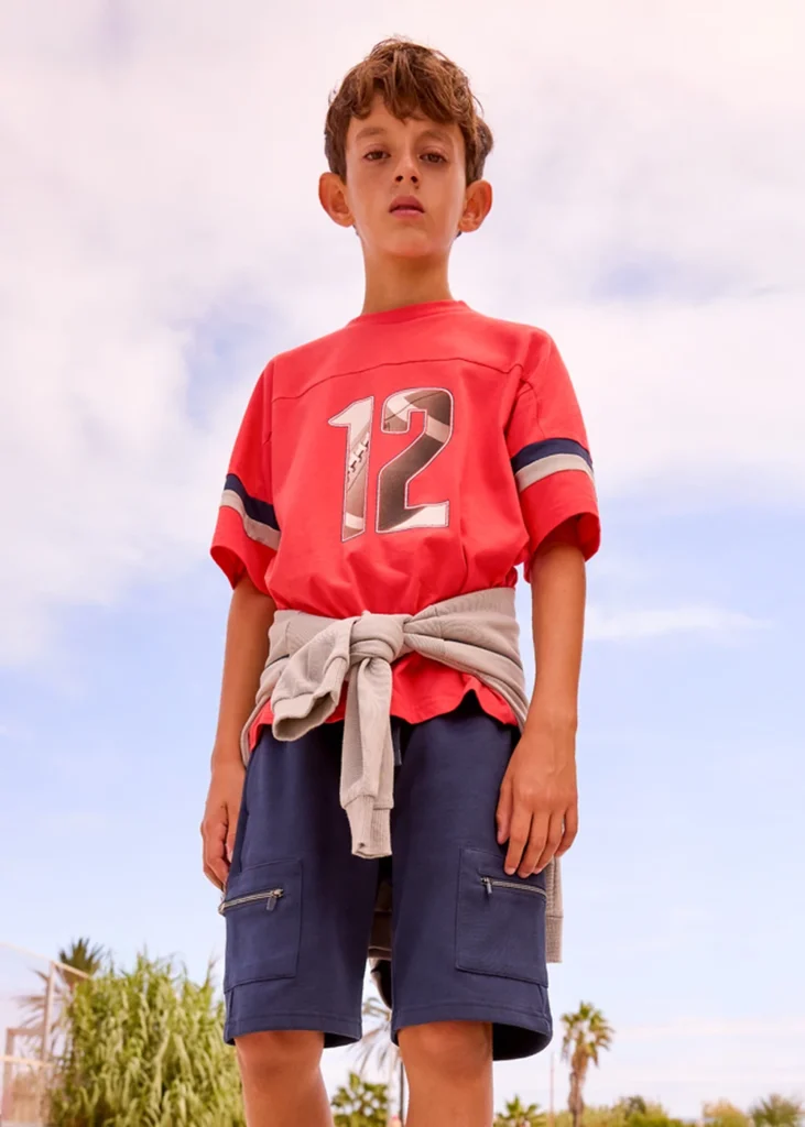 mayoral Βερμουδα interlock φερμουαρ 26 6219 37 Μαύρο