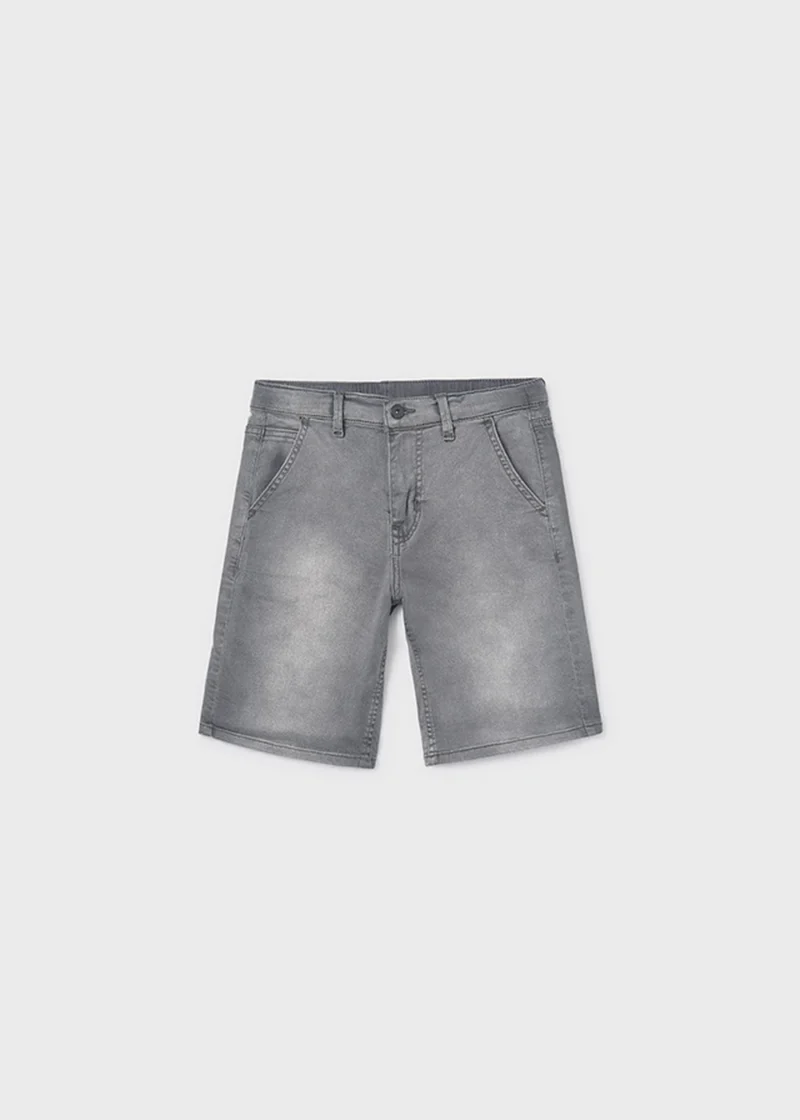 mayoral Βερμουδα denim 26 6220 44 Γκρι