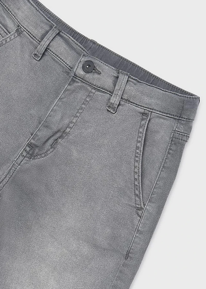 mayoral Βερμουδα denim 26 6220 44 Γκρι
