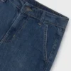 mayoral Βερμουδα denim 26 6220 44 Γκρι