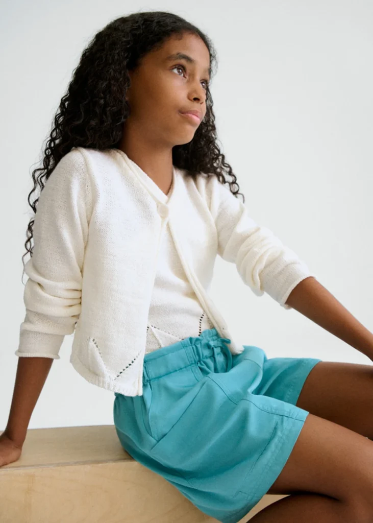 mayoral Ζακετα πλεκτη λωριδες 26 6354 74 Μπεζ