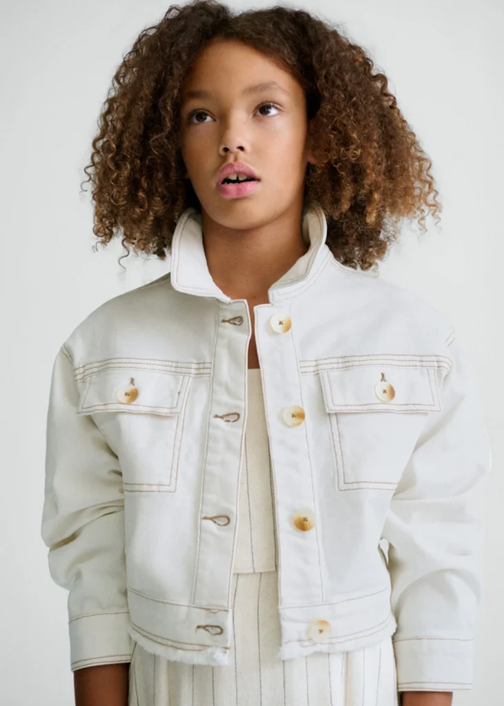 mayoral Τζακετ καπαρτινε 26 6407 94 Εκρού