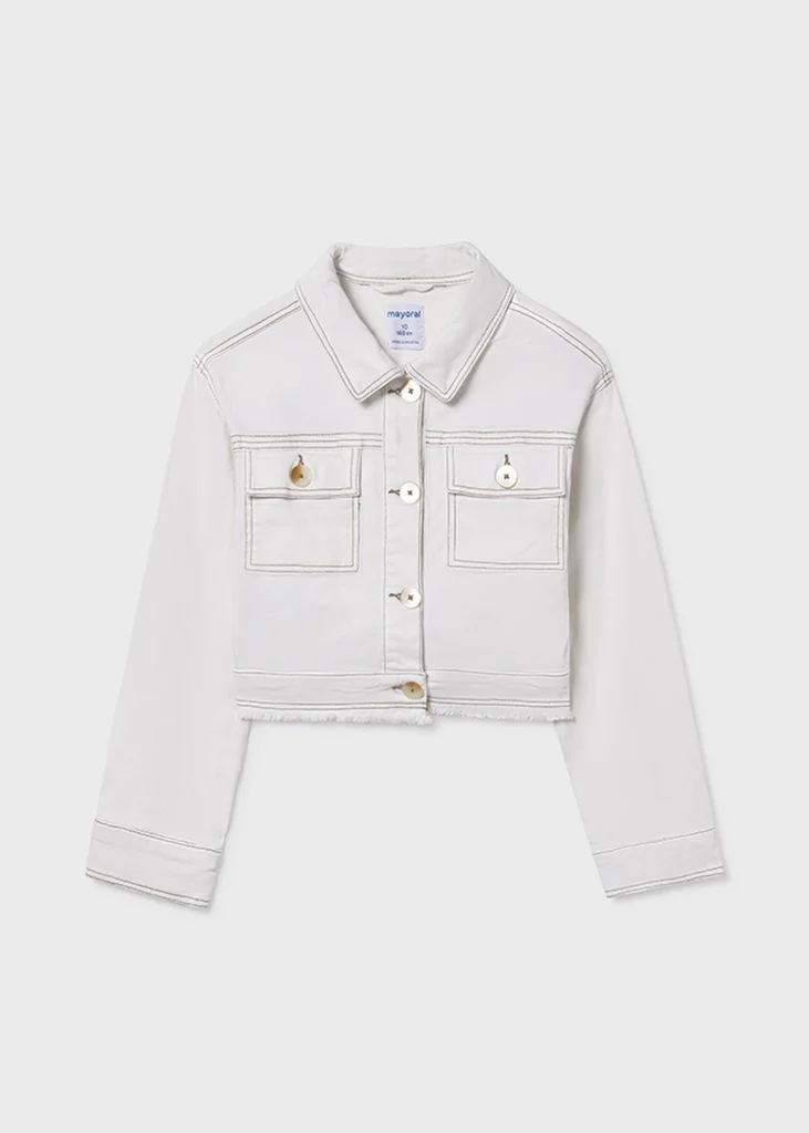 mayoral Τζακετ καπαρτινε 26 6407 94 Εκρού