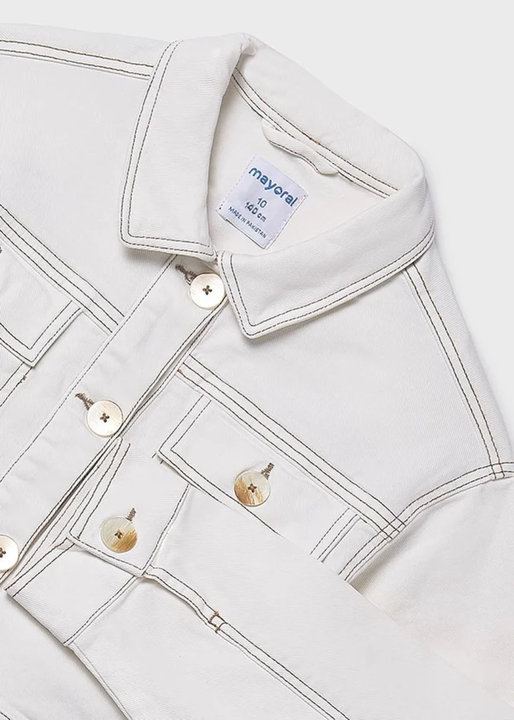 mayoral Τζακετ καπαρτινε 26 6407 94 Εκρού