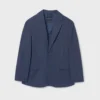 mayoral Σακακι λινο suiting 26 6413 64 Μπλε σκούρο