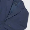 mayoral Σακακι λινο suiting 26 6413 64 Μπλε σκούρο