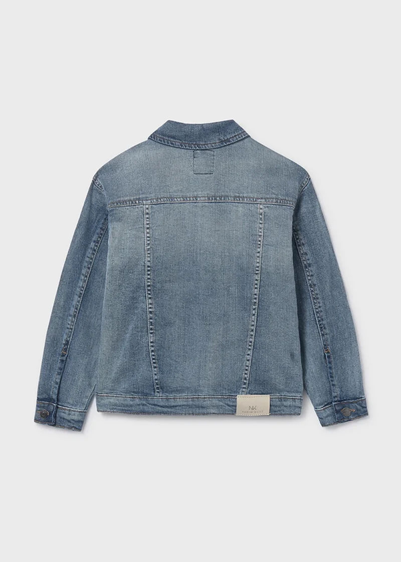 mayoral Τζακετ denim 26 6415 5 Πετροπλυμένο Τζιν