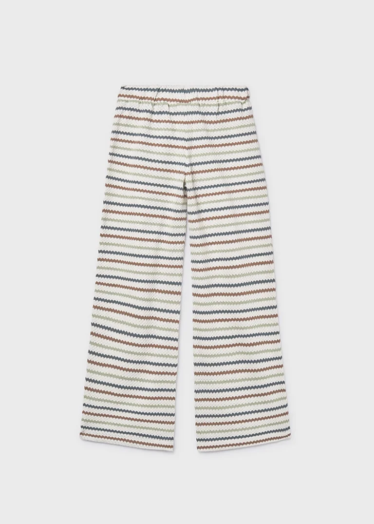 mayoral Παντελονι μακρυ τυπου crochet 26 6550 34 Βανίλια