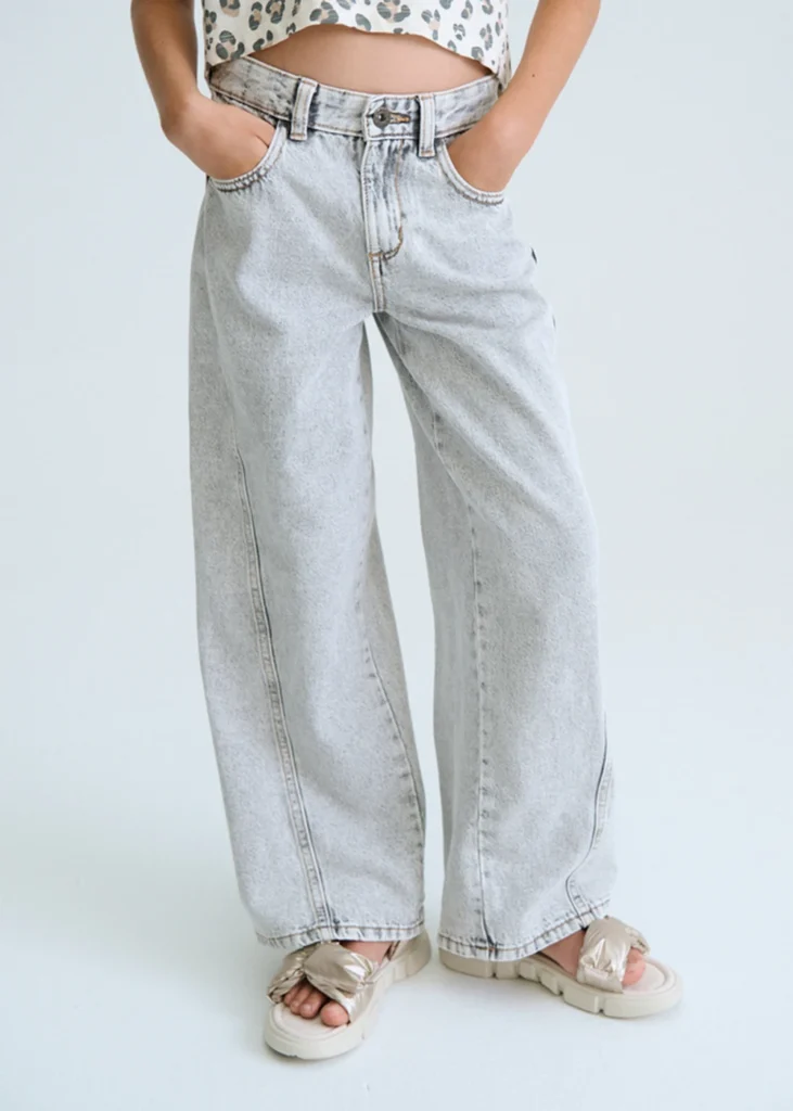 mayoral Παντελονι μακρυ Τζιν wide leg 26 6552 15 Τζιν