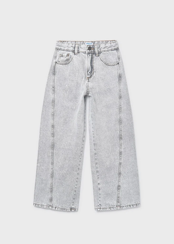 mayoral Παντελονι μακρυ Τζιν wide leg 26 6552 15 Τζιν