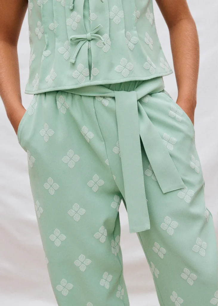 mayoral Παντελονι μακρυ Σταμπωτό 26 6553 40 Μπεζ