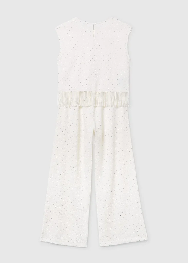 mayoral Σετ παντελονι μακρυ στρας 26 6558 92 Μαύρο