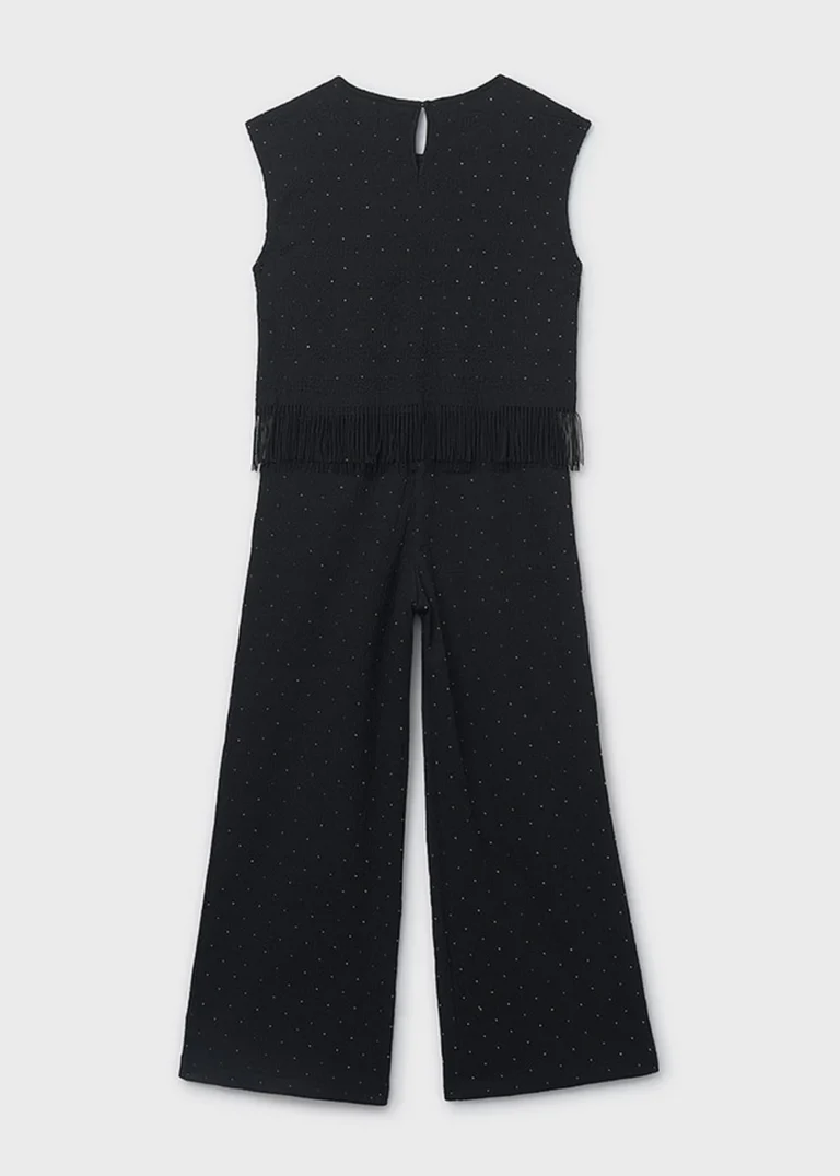 mayoral Σετ παντελονι μακρυ στρας 26 6558 92 Μαύρο