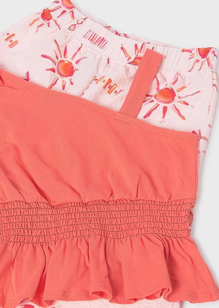 mayoral Σετ παντελονι μακρυ Σταμπωτό 26 6561 20 Γκρι