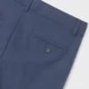 mayoral Παντελονι λινο suiting 26 6562 18 Μπλε σκούρο