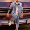 mayoral Παντελονι denim straight 26 6565 26 Πετροπλυμένο Τζιν