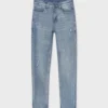 mayoral Παντελονι denim straight 26 6565 26 Πετροπλυμένο Τζιν